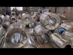 DX51D 직류 전기로 자극된 강철 코일 명부 0.12 - 뜨겁게 침지된 4.0 밀리미터 Z275 GI 제로 반짝이는 장식물